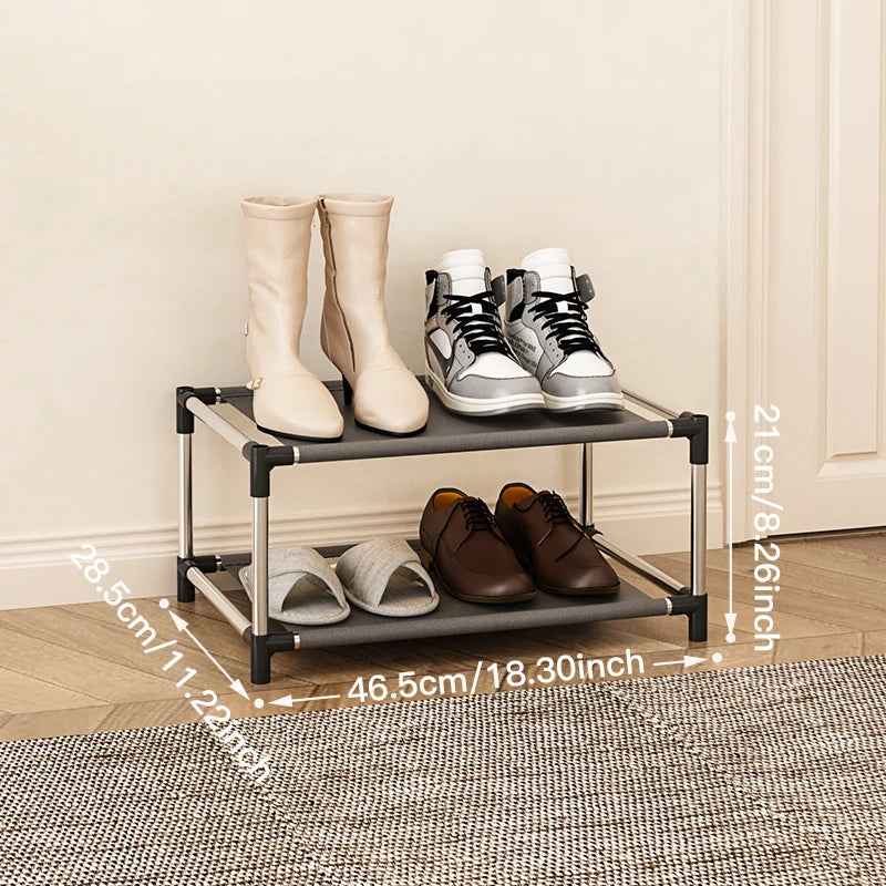 Schuhständer aus Metall – Platzsparendes Schuhregal im modernen Stil