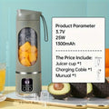 Tragbarer USB-Mixer – Handmixer für Smoothies, Milchshakes & Fruchtsäfte
