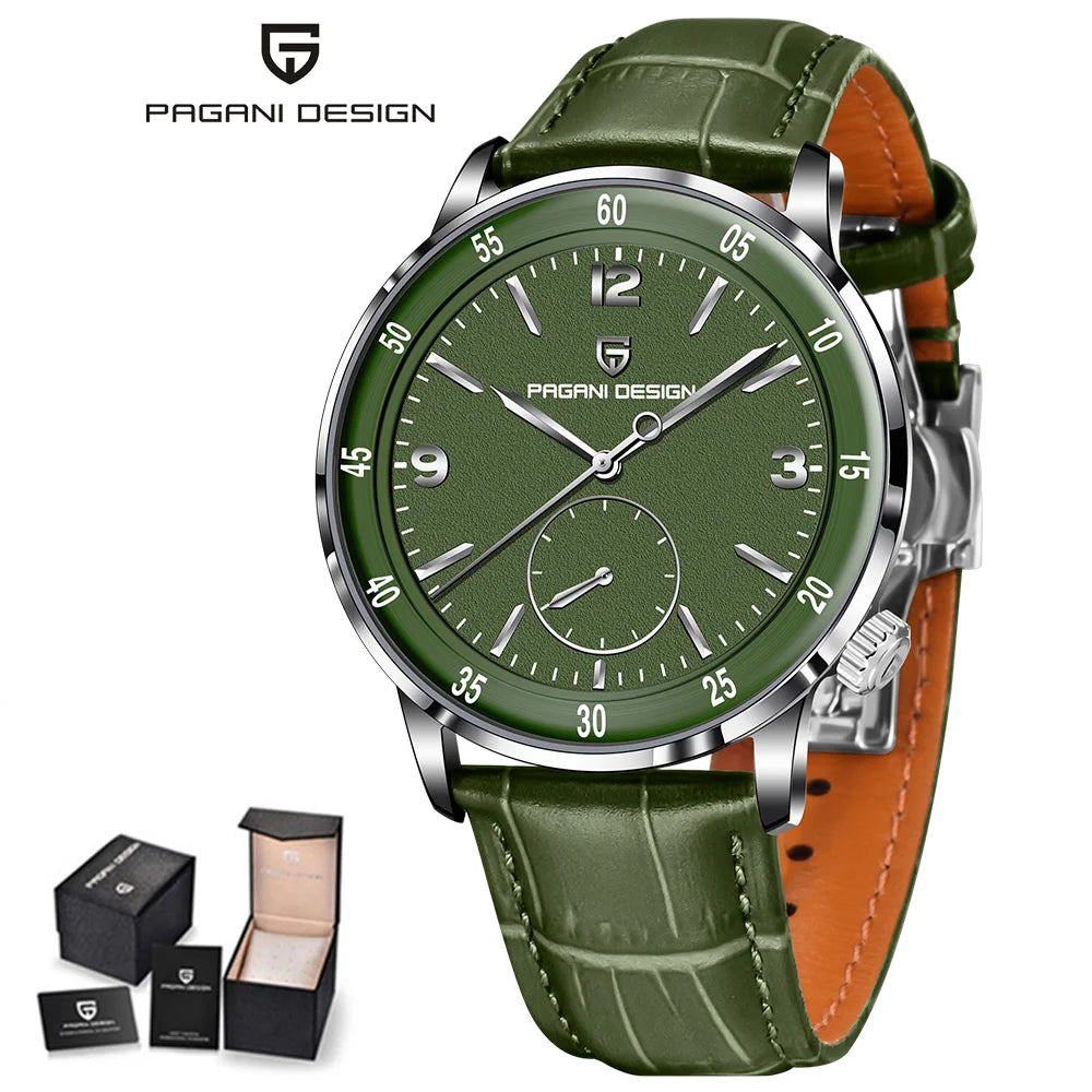 Pagani Design PD-1790 – 42 mm Herren-Automatikuhr mit Saphirglas, 10 Bar wasserdicht
