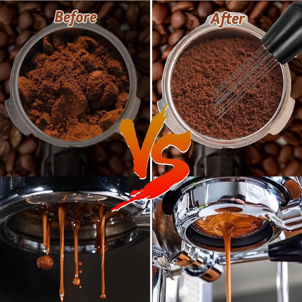 Espresso Barista Set 22-teilig – 51/53/58mm | WDT-Tool, Tamper, Milchkännchen & mehr