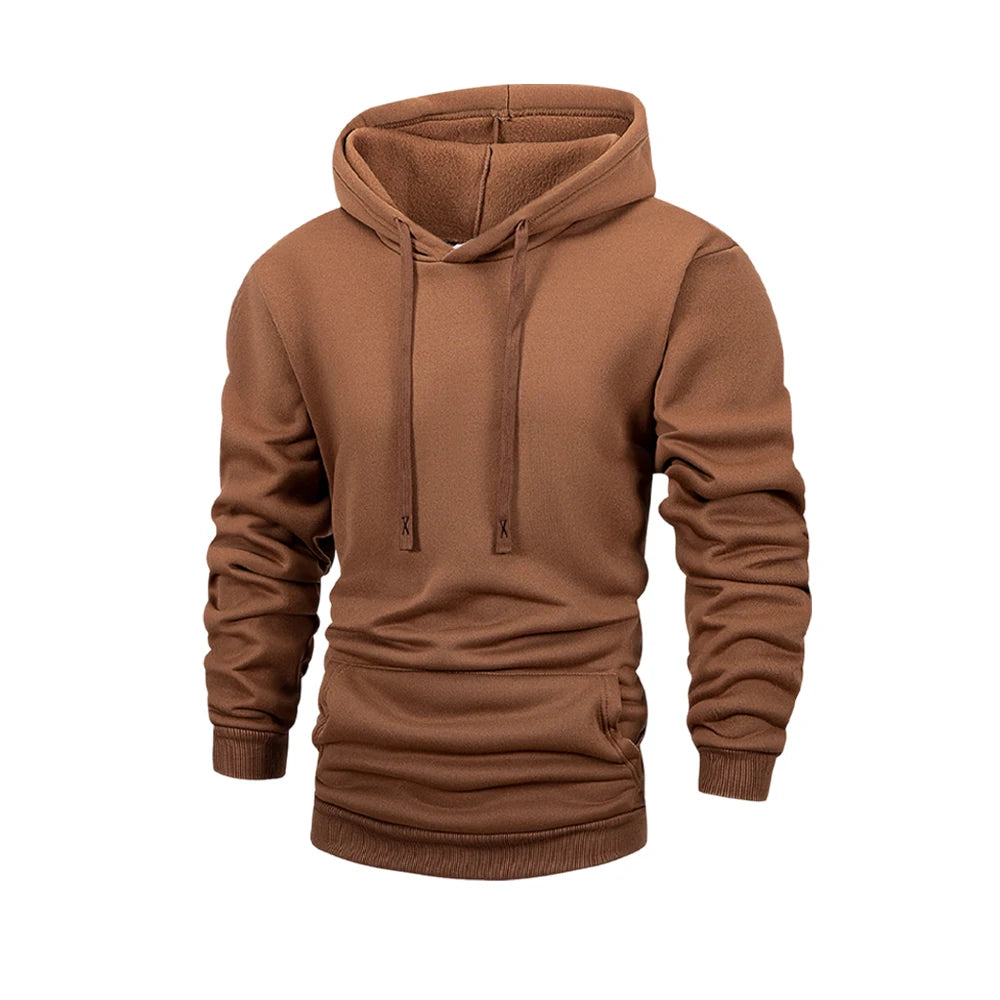Herren Fleece Pullover Hoodie Unisex Herbst Winter Kapuzenpullover Oberbekleidung Mode Casual Hoodie für Männer Kleidung Mantel