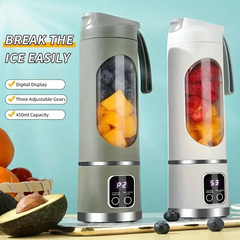 Tragbarer USB-Mixer – Handmixer für Smoothies, Milchshakes & Fruchtsäfte