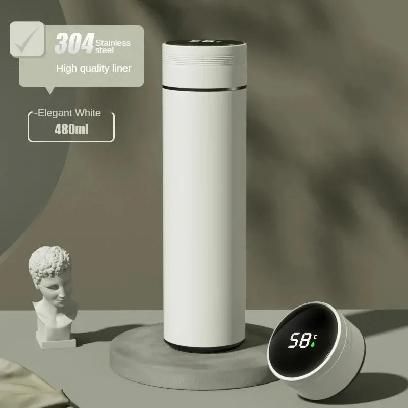 Edelstahl-Thermobecher 500 ml aus 316er Stahl – Tee & Wasser getrennt | Premium Isolierbecher