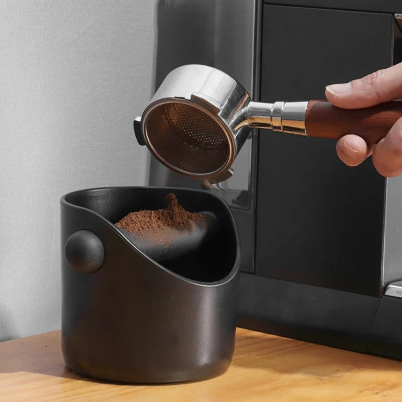 Kaffeesatz-Abklopfbehälter – Rutschfester Behälter für Espressopulver