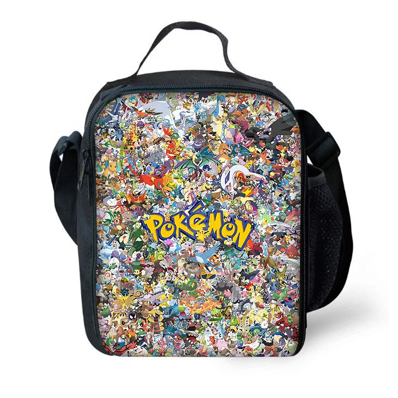 Niedlicher Potdemiel-Cartoon-Schulrucksack (Ball-Motiv) für Kinder – inklusive Lunchtasche und Federmäppchen – für Jungen und Mädchen – das perfekte Geschenk