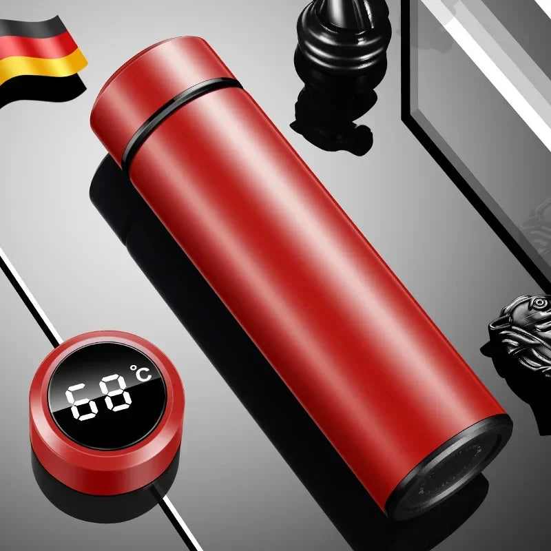 Edelstahl-Thermobecher 500 ml – Tee & Wasser getrennt | Smart Isolierbecher