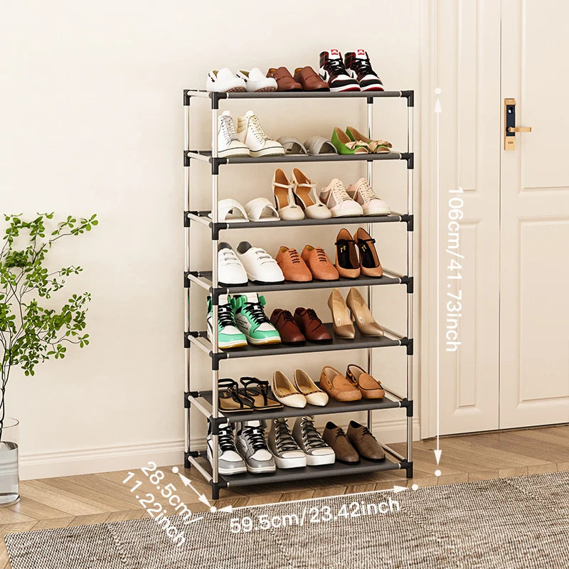 Schuhständer aus Metall – Platzsparendes Schuhregal im modernen Stil