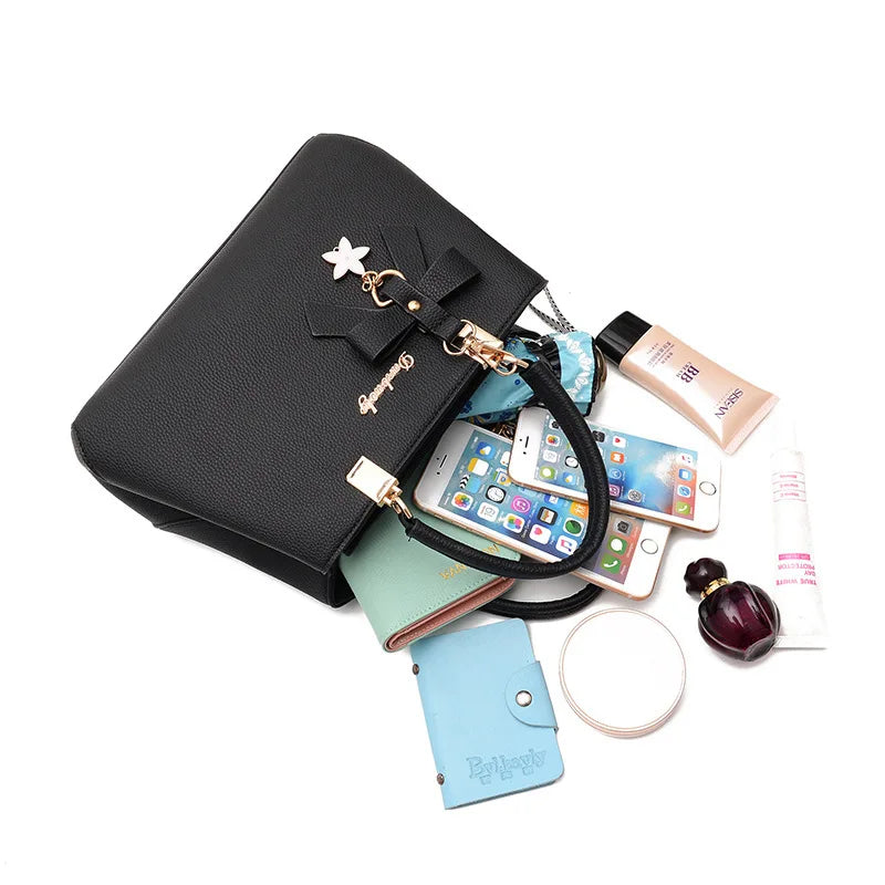 Damen-Handtasche – Große Kapazität, Schulter- & Umhängetasche für Herbst & Winter