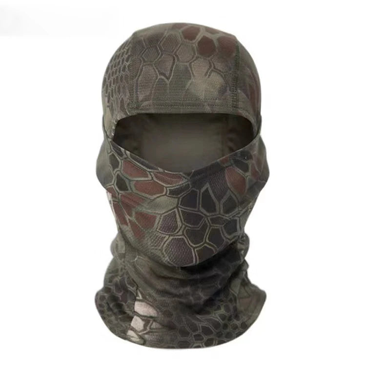 Taktische Camouflage Balaclava – Vollgesichtsmaske für Jagd, Radfahren & Wargame