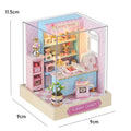 DIY Miniatur-Puppenhaus aus Holz – 3D-Bastelset mit Möbeln & Licht, Geschenkidee