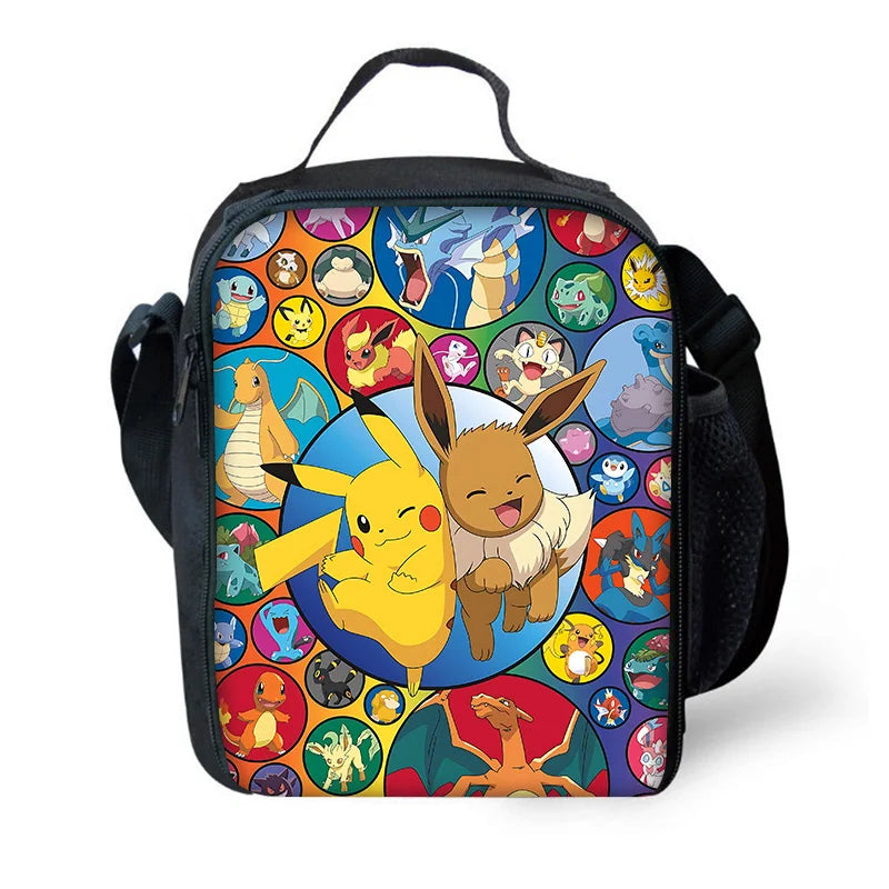 Niedlicher Potdemiel-Cartoon-Schulrucksack (Ball-Motiv) für Kinder – inklusive Lunchtasche und Federmäppchen – für Jungen und Mädchen – das perfekte Geschenk